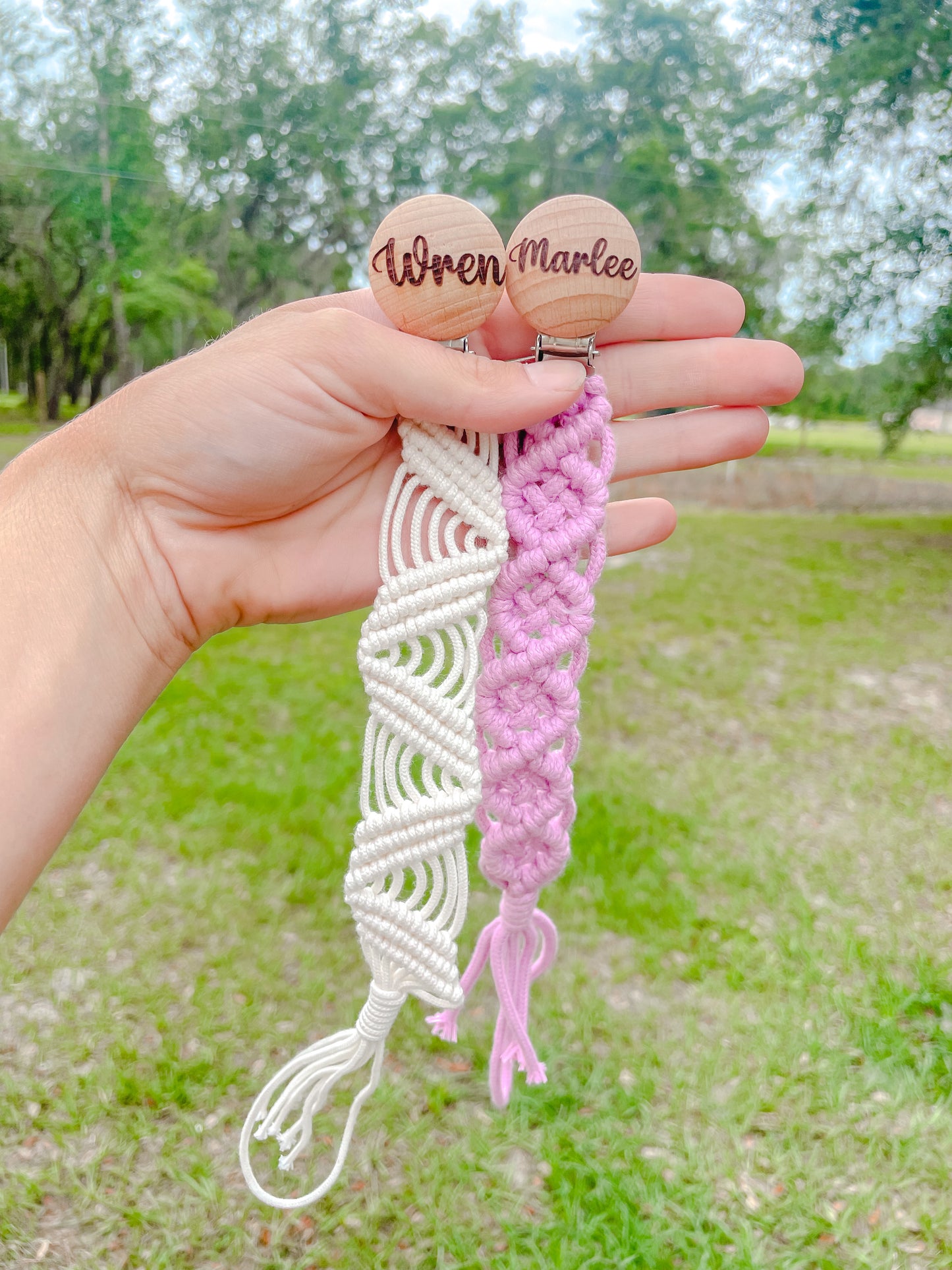 Personalized Pacifier Clip