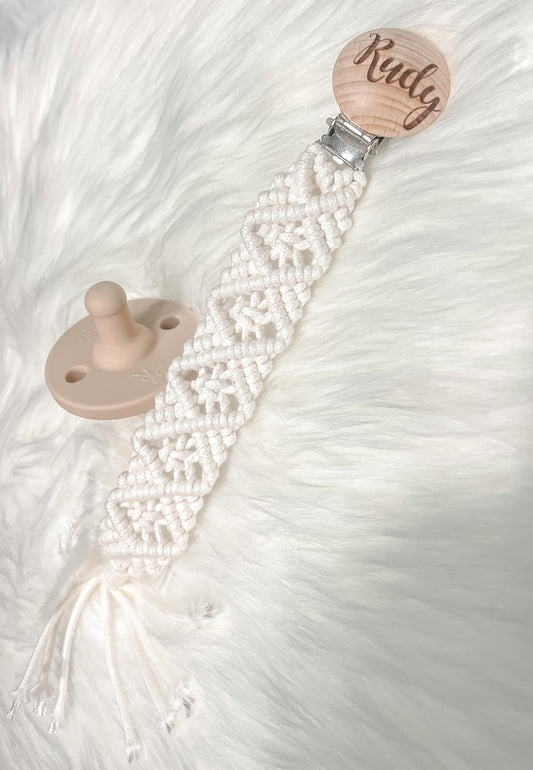 Personalized Pacifier Clip