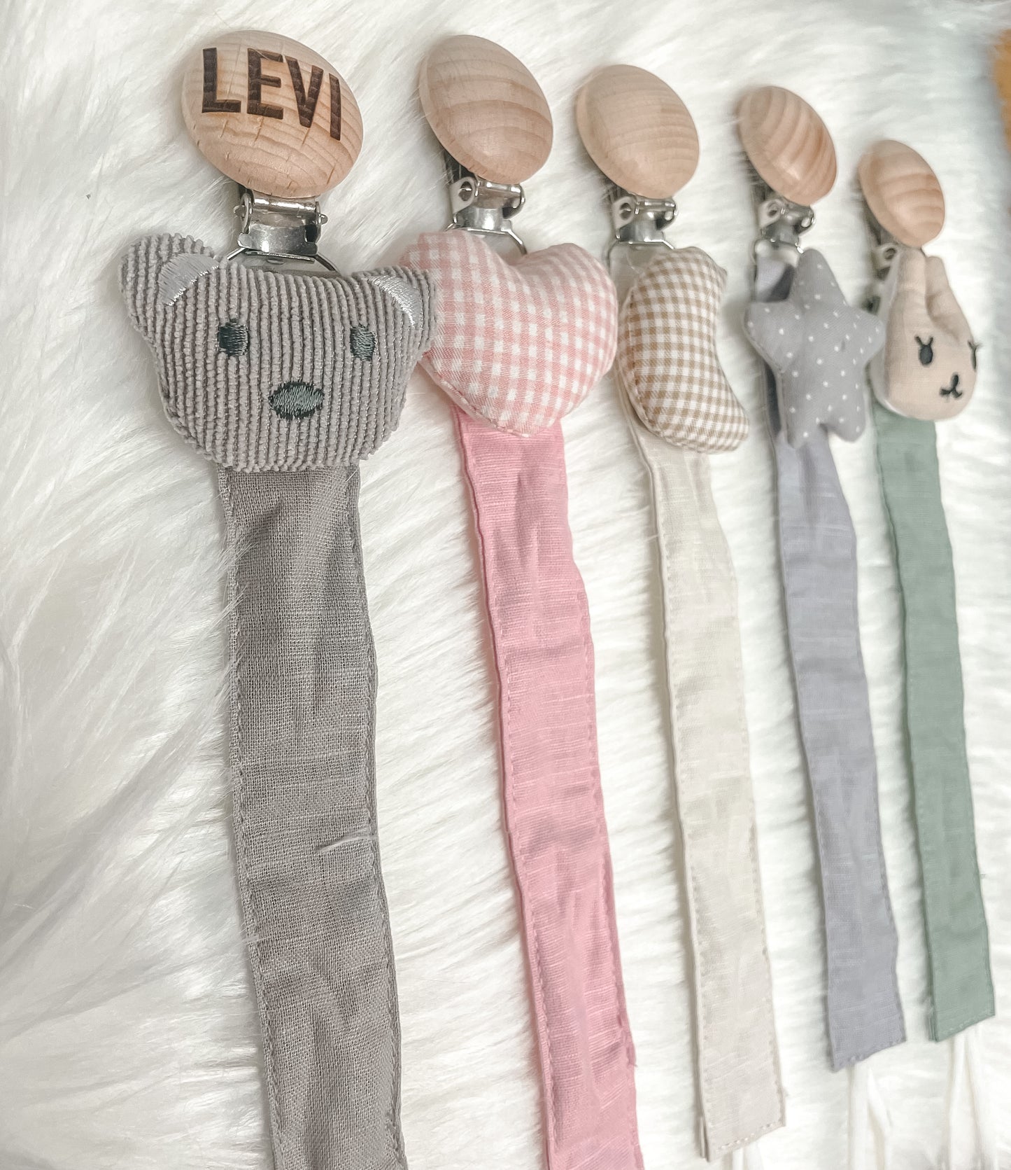 Personalized Pacifier Clip